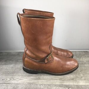 Vintage Gokey's Gokey Leather Snake Proof Engineer Harness Men's Boots Size 9.5